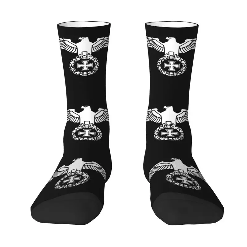 German Reich Germany Flag Men Women Crew Socks Unisex Fun 3D Print Dress Socks