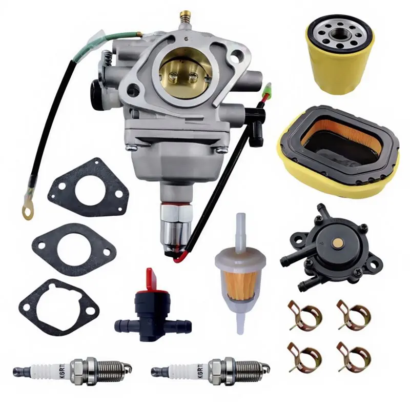 

Комплект карбюратора A96I для Kohler SV720 SV725 SV710 SV715 SV730 с воздушным фильтром и топливным насосом подходит для двигателей Courage 22HP 23HP 27HP