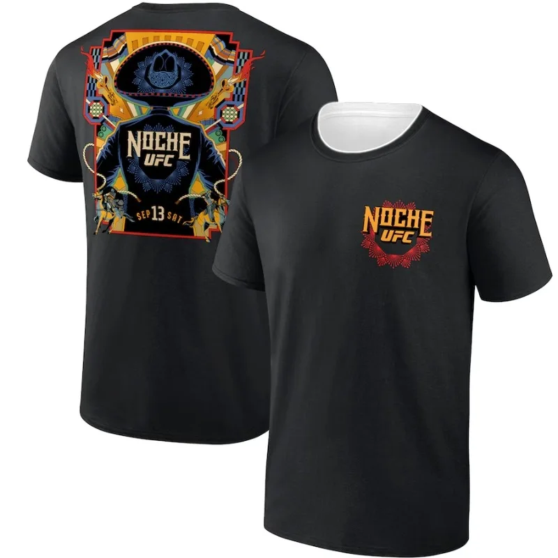 

Новая футболка Ufc World Boxing Holloway для боевых соревнований, футболка для экстремальных видов спорта на открытом воздухе, дышащий топ большого размера