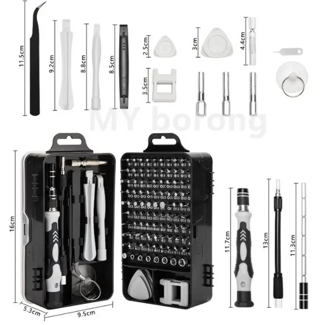 NEW 115 in 1 Precision Screwdriver Set Mini Magnetic DIY Repair Tools Kit Computer Device Repair Hand Home Professional Tools