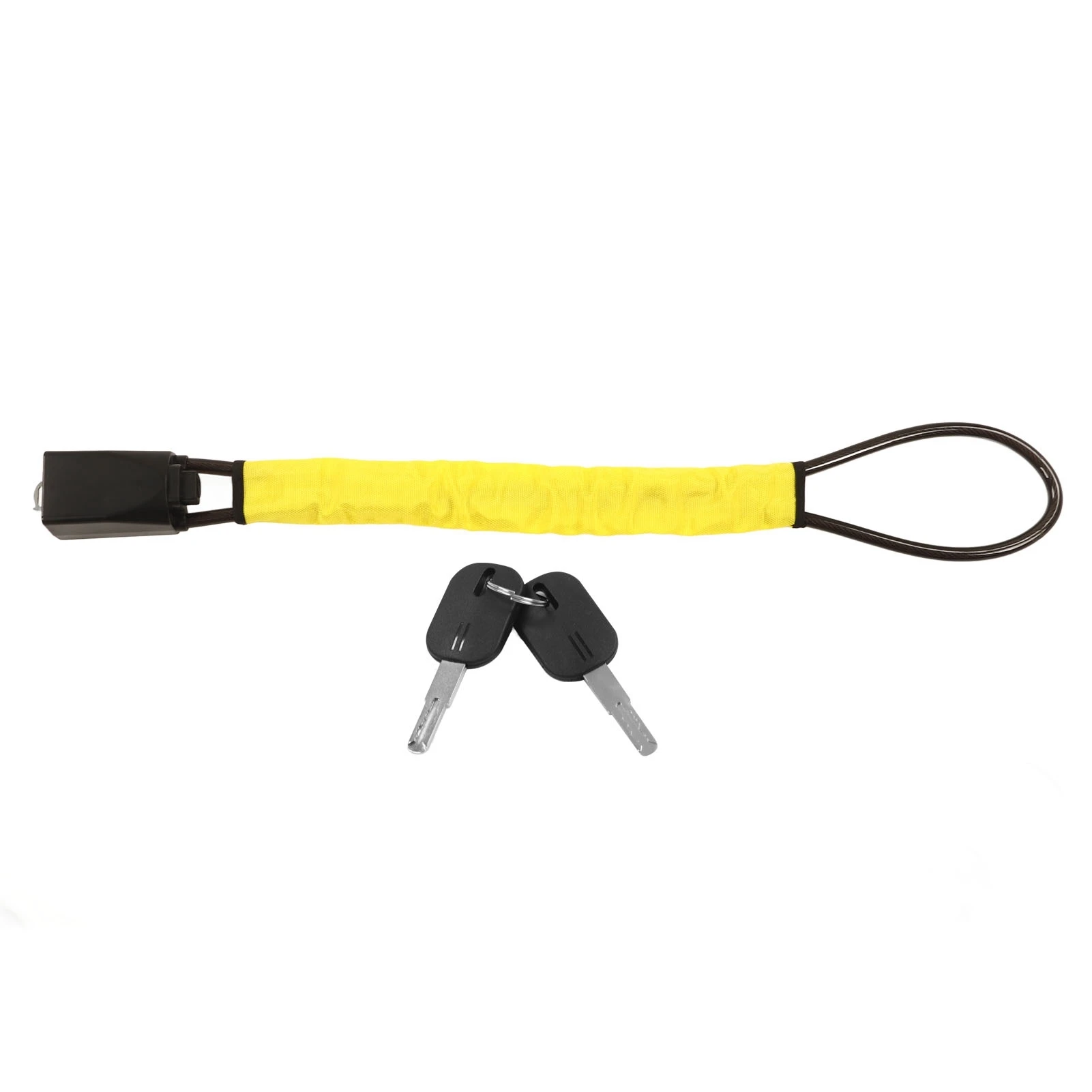 Steering Wheel Lock with 2 Keys Anti Theft Universal Fit Seat Belt Lock for Cars Vehicle SUV