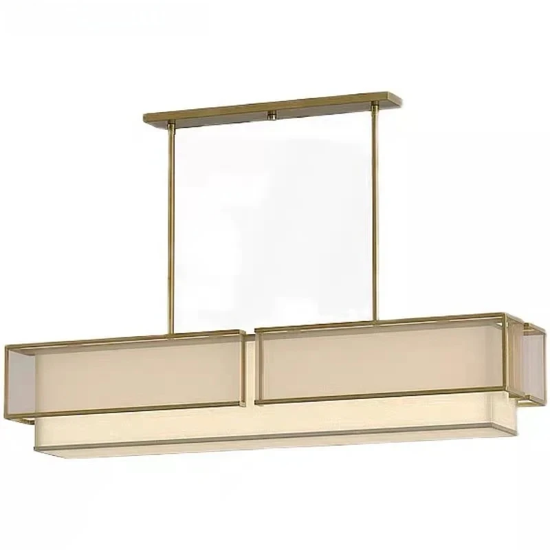 A Rectangular Restaurant Zen Themed Model Room Front Desk Bar Desk Lamp In The Study Room