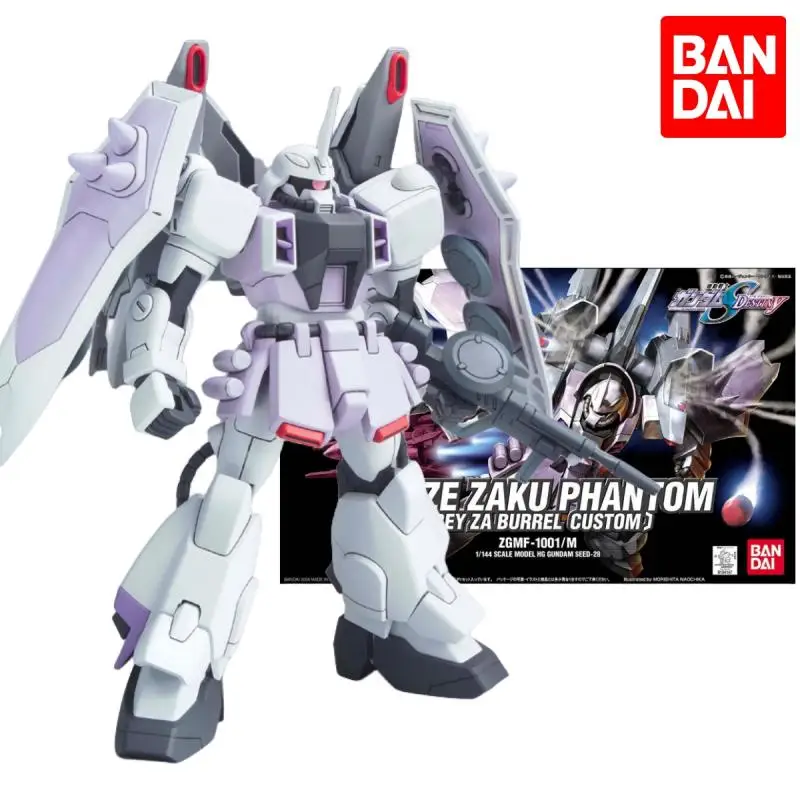 Bandai Gundam Model Kit Anime Figure HG SEED 28 1/144 Blaze Zaku Phantom Genuine Gunpla Anime Action Figure Action Toy Figure