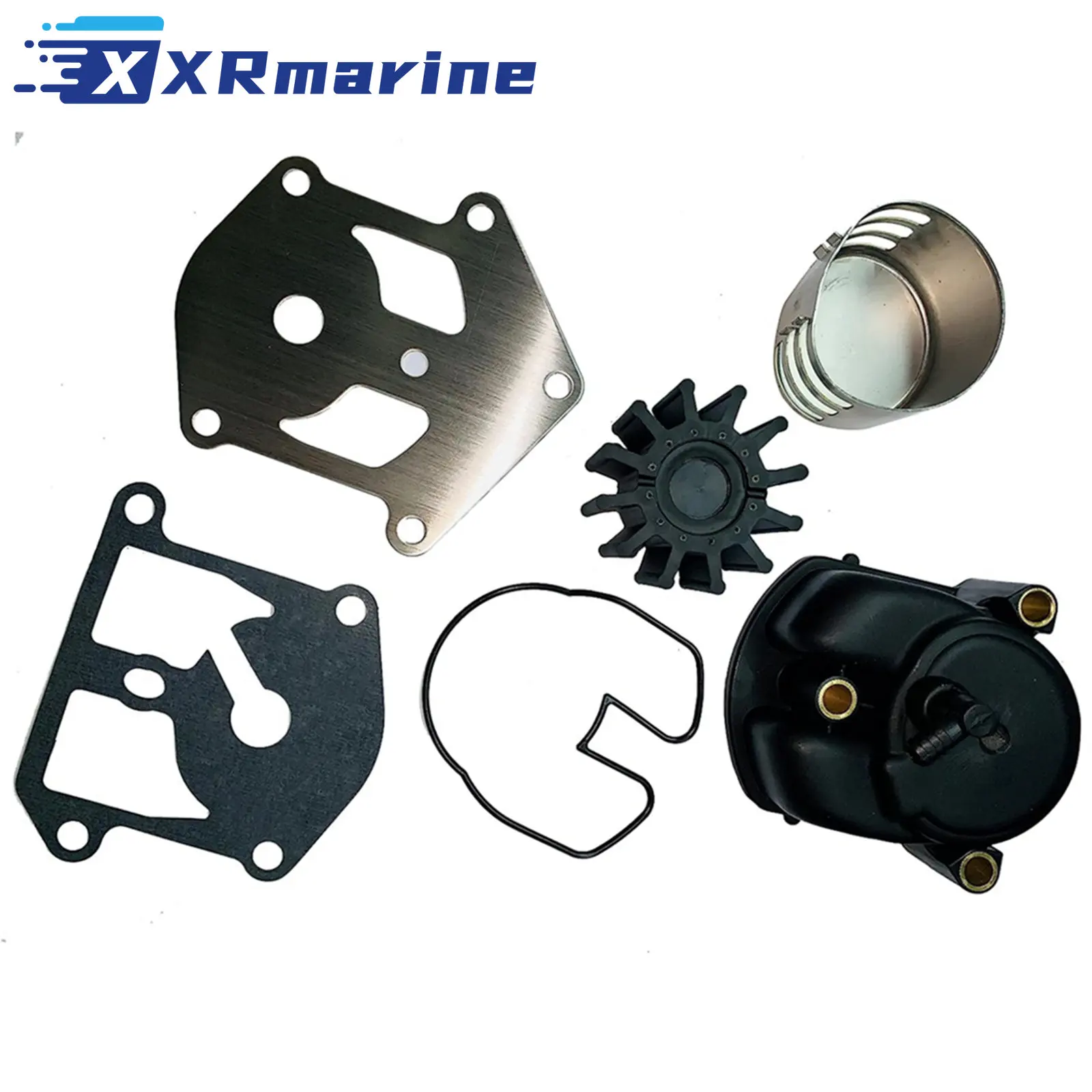 

King Cobra Water Pump Kit with housing 3854661 For OMC Sterndrive 1992-95 0987743 0987253 3854071