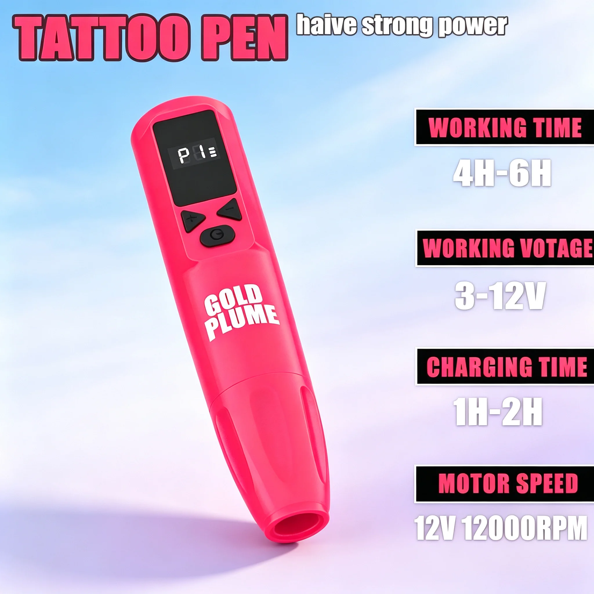 ワイヤレスロータリータトゥーペンマシンキット 1100mAh - Power Tools For Sale のレビューと価格