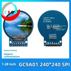 1.28 inch TFT LCD screen 240x240LCD small size GC9A01 serial port round screen SPI oled esp32 tft display pantalla soldar