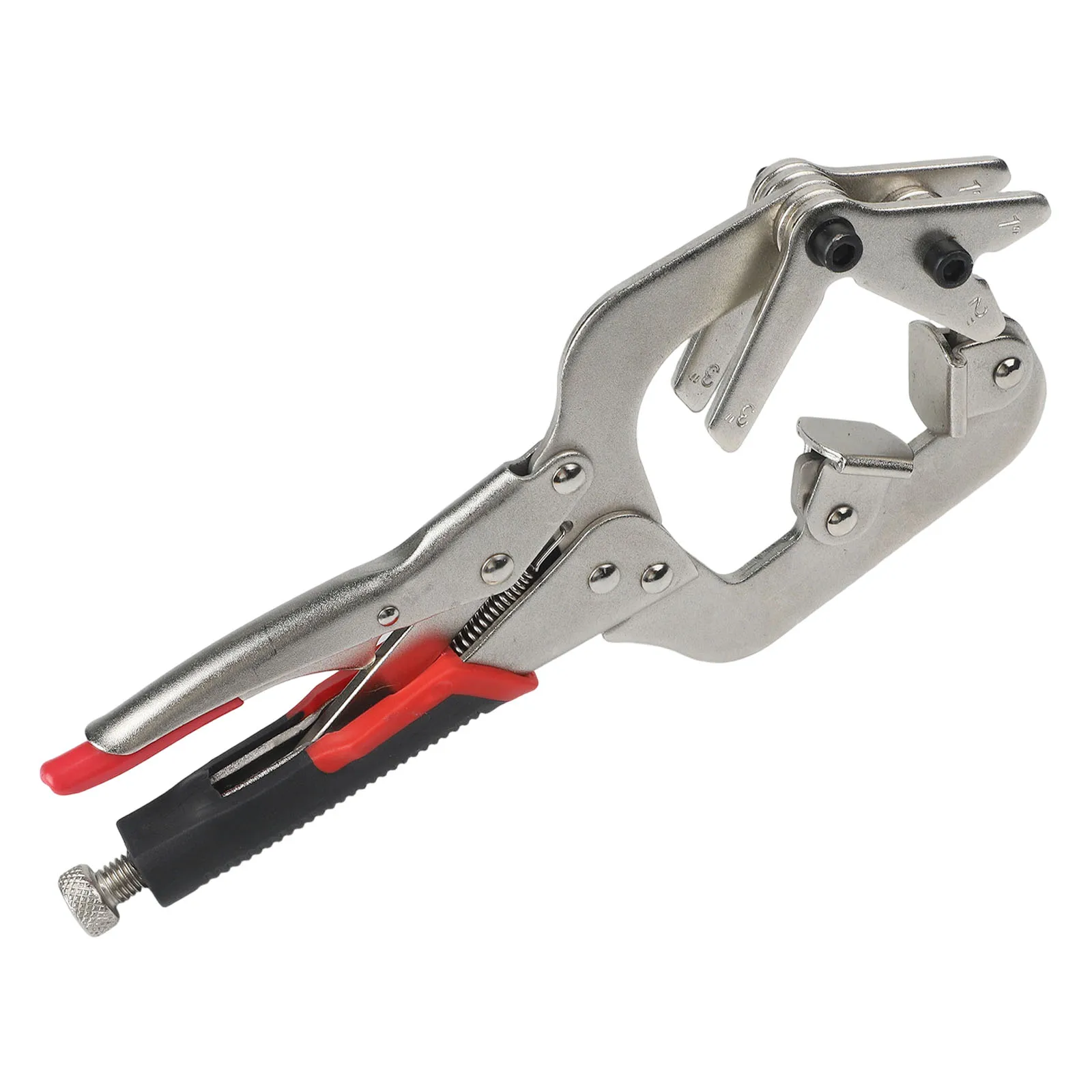Chrome Vanadium Steel Plier Comfortable Grip Adjustable Pipe Plier Chrome Vanadium Steel Clamping Range 1-3 Inch