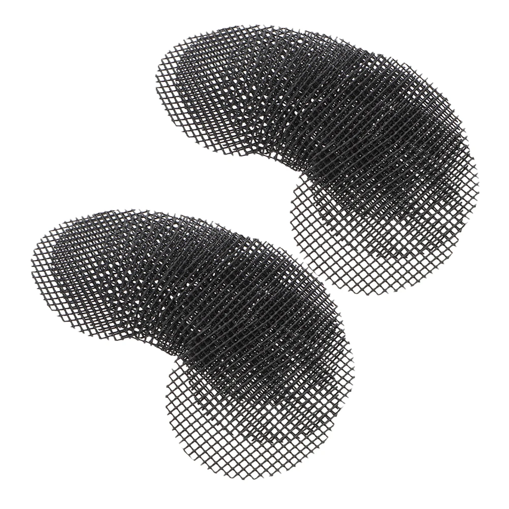 20 pçs redondo planta pote inferior almofadas de malha vaso de flores almofada respirável anti-desgaste drenagem buraco filtro esteira para bonsai