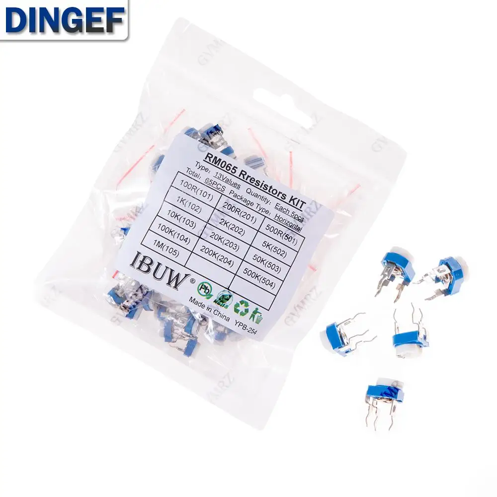 65PCS Trimmer Poten…