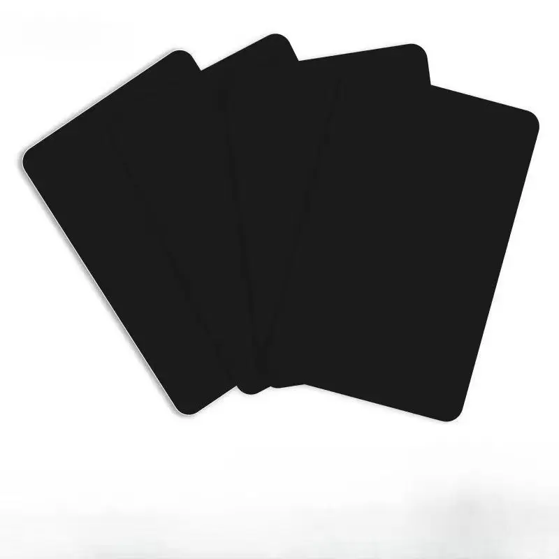 NTAG215 Black Blank NFC Cards 50PCS 13.56MHz RFID 504Bytes Rewritable Tags for TagMo DIY Amiibo Mobile Automation