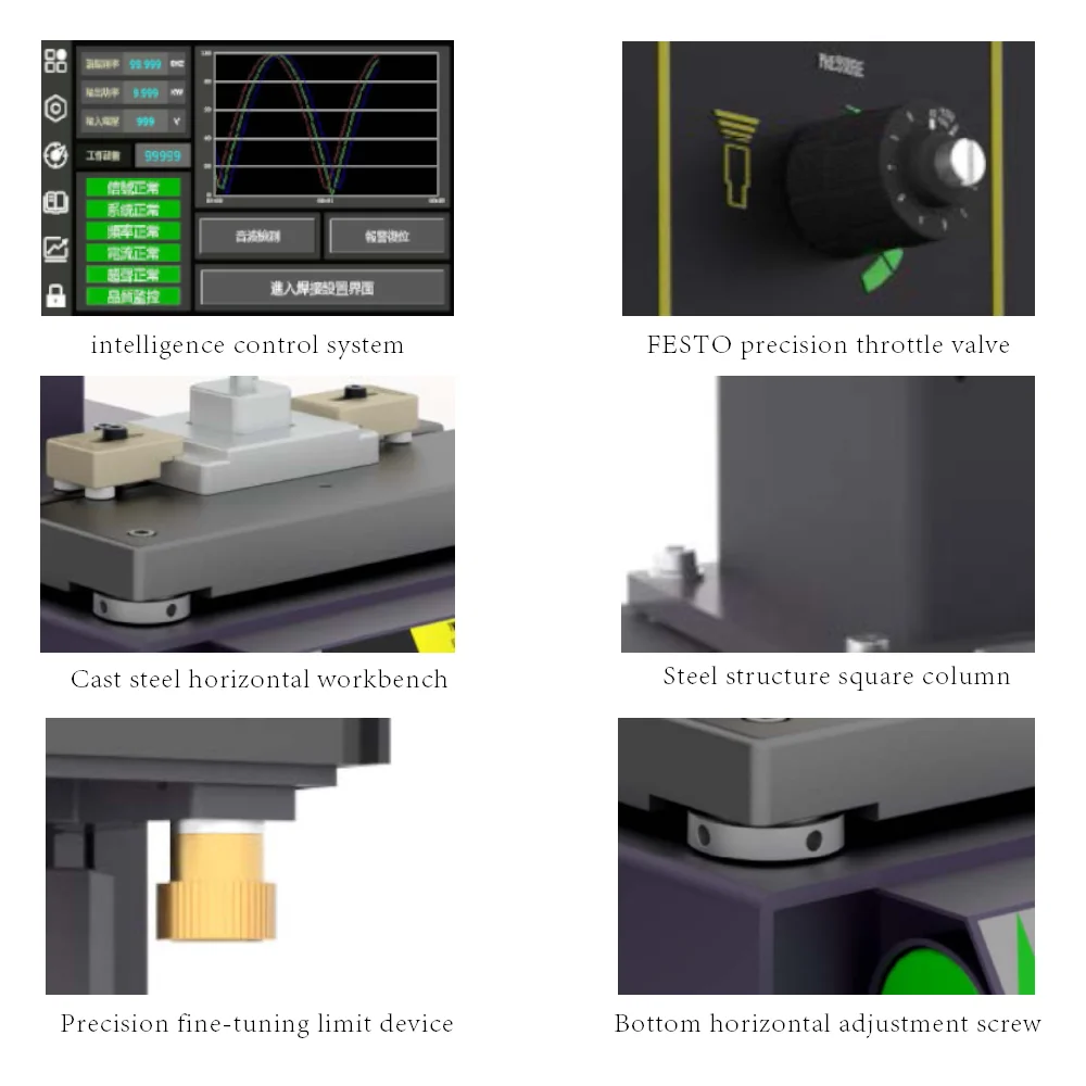 

New 220V Automatic Soldering Machine Robot Welding Torch For PE Welding For Plastic Components