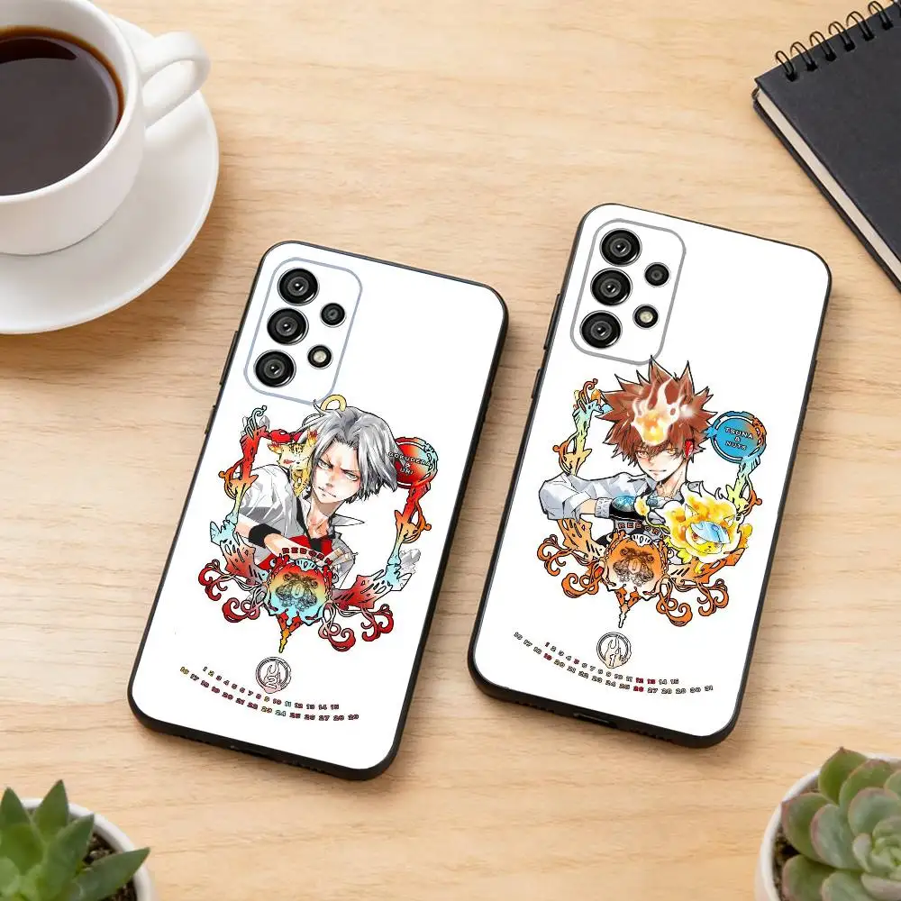 Reborn Tsunayoshi Sawada Phone Case Black Silicone Soft For Samsung S25,S24,S21,S22,S23,S30,Ultra,S20,Plus,Fe,Lite