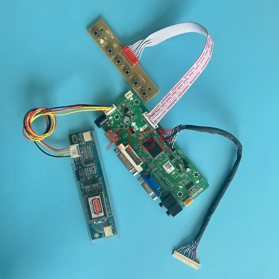 

For M215HW03 LM215WF2 M215HW01 LM215WF1 Matrix Controller Drive Board DIY Kit 1920x1080 LVDS-30Pin HDMI+DVI+VGA 1920*1080 2-CCFL