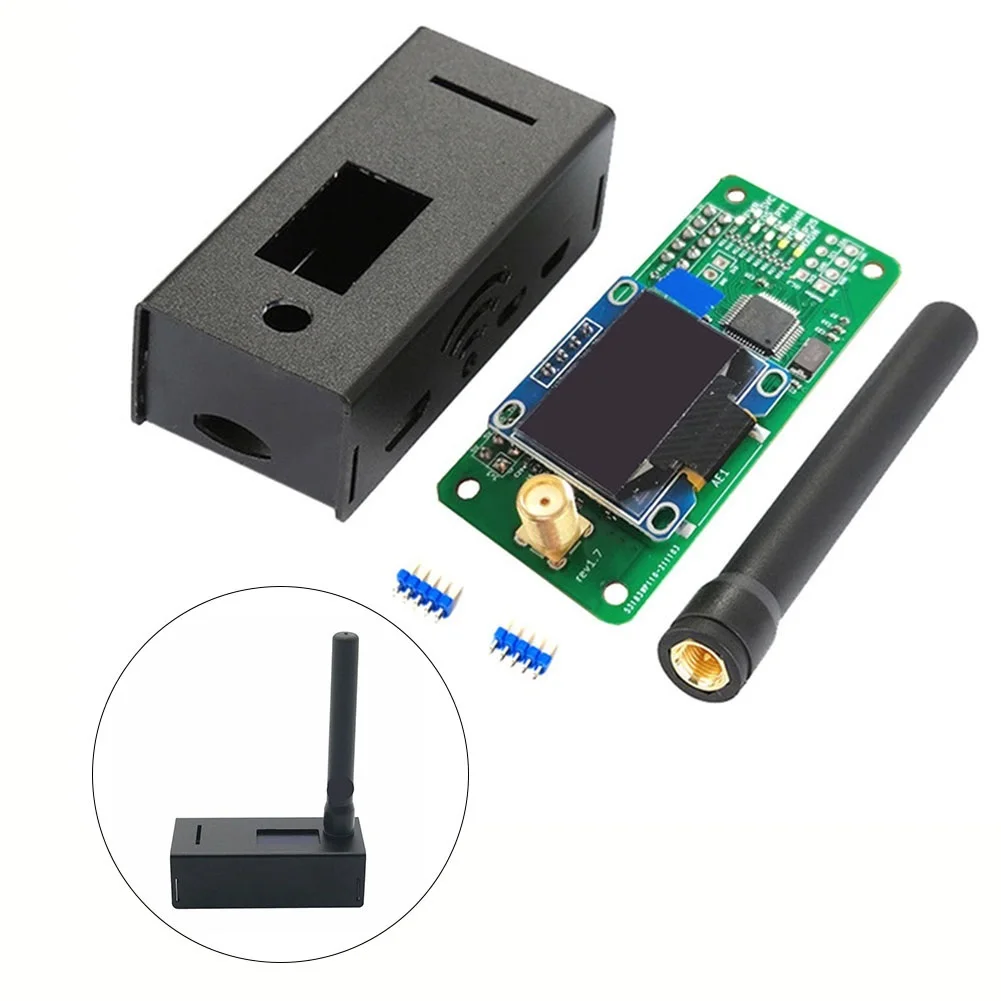 نقطة وصول رقمية عالية الأداء DMR P25 YSF DSTAR دعم مدمج في شاشة WiFi OLED مؤشرات LED منفذ وحدة التحكم SSH