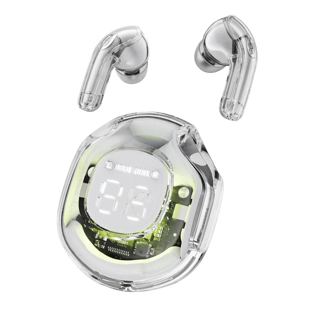 Cuffie Bluetooth T8 con display digitale a LED per l'indicazione della potenza e auricolari wireless._voghion.com