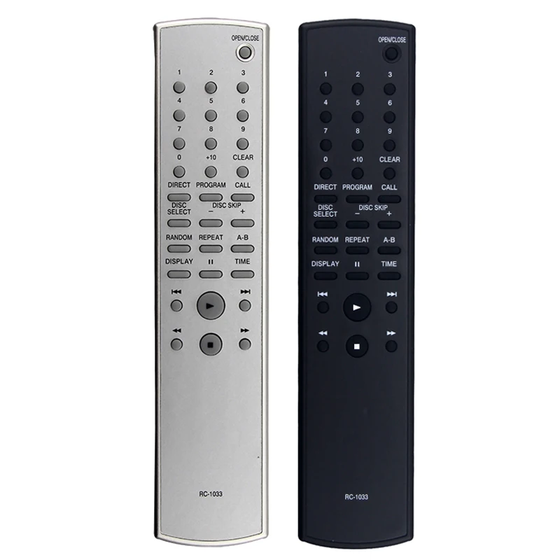 RC-1033 Control remoto Compatible con reproductor amplificador Denon DCM-290 DCM-390 DCM-27 DCM-500AE DCM390 DCM290P DCM27 piezas de repuesto