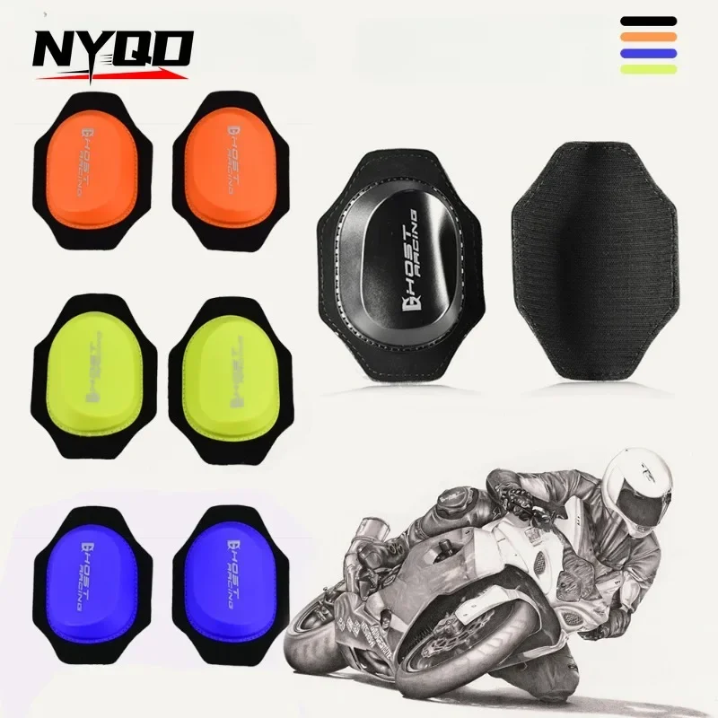 Motorcycle Protective Gear Racing Mill Bag Knee Guard Sliders Motorbike Collision Avoidance Knee Pads Protection Block