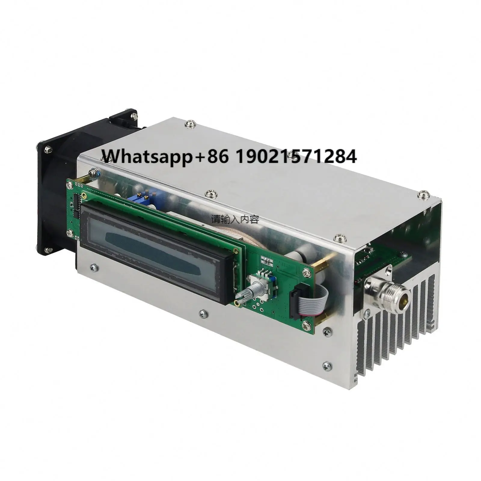 

200W 87.5-108MHz Adjustable FM Stereo Transmitter with Full Protection for Ham Radio Station