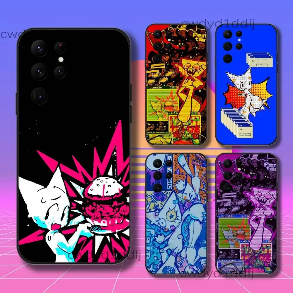 

F-Femtanyl MAN BITES DOG Phone Case For Samsung S10,S21,FE,S21 ,S26,S25,S24,S23,Ultra,S9,S22,Plus Black Shockproof TPU