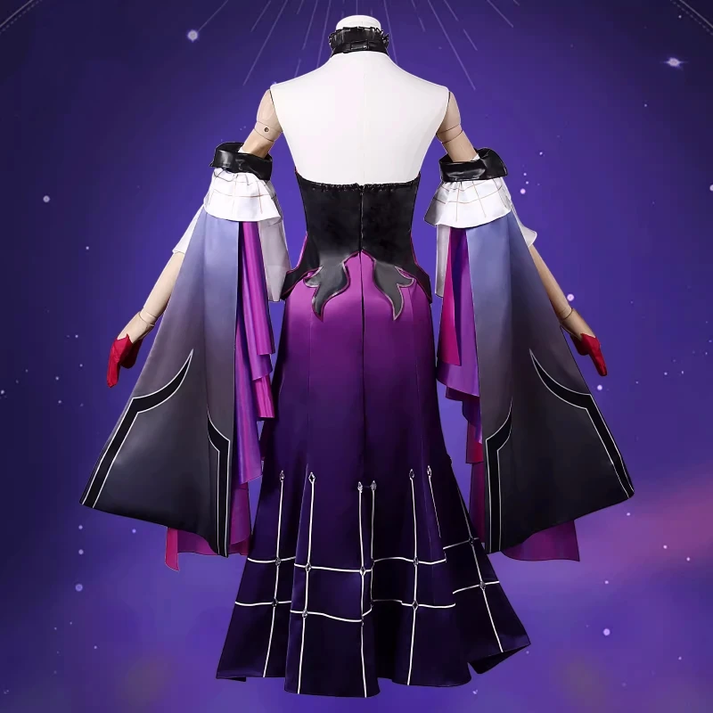 Game Honkai: Star Rail Kafka Cosplay Uniform Anime Women Fashion Costume Kafka Role Play Clothing Halloween Party Suit 2024 New