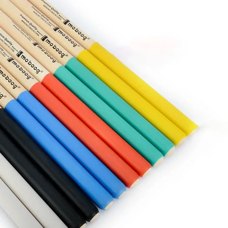 1 Pair Drum Sticks Maple Wood 5A 7A Colorful Non-Slip Handle Drumsticks Percussion Musical Instrument Accessories For Rock Bands