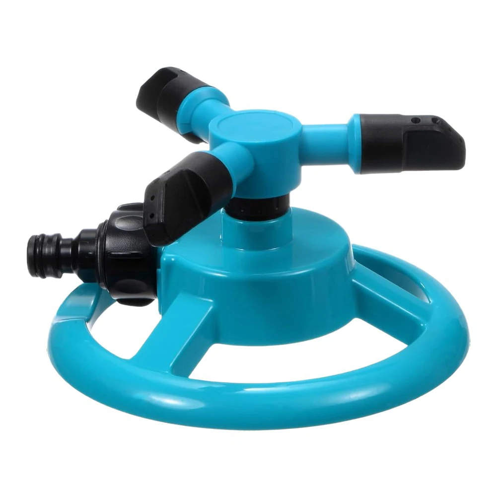 Outdoor Water Play Sprinkler Rotating Sprinkler Dual Spraying Modes Adjustable 45 -90 Up To 3000 Sq.ft Coverage