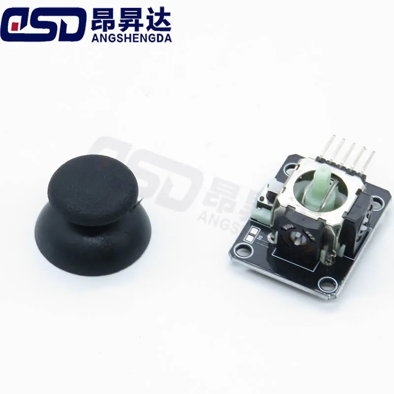 1 SZT. Moduł joysticka dwuosiowego XY do Arduino, wyższa jakość, joystick PS2, czujnik dźwigni sterującej KY-023, ocena 4,9/5 — zdjęcie produktu 2