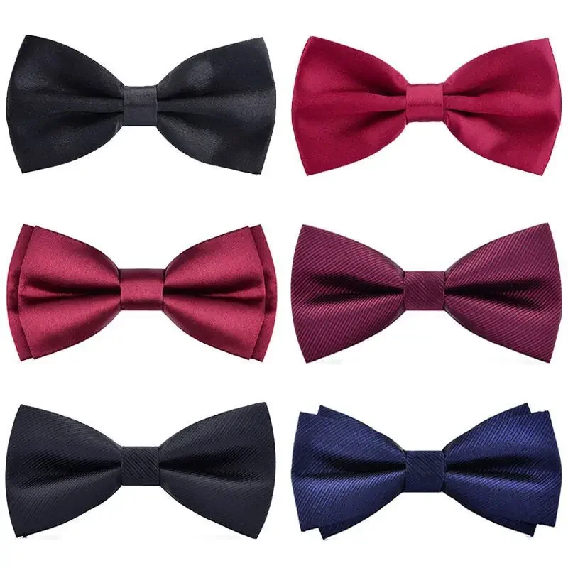 Bow tie wholesale groom wedding groomsman bow black British tide wedding fashion red men\'s formal wear business