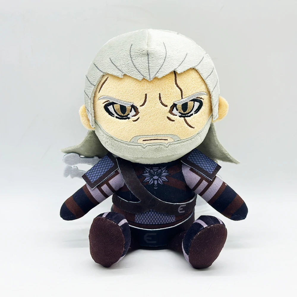 

Game The Witcher3 Geralt Plush Stuffed Animal Soft Toy Birthday Gift