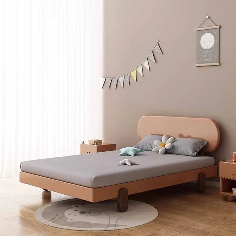 

Kawaii Bedroom Double Bed Waterproof Wood High End European Headboard Beds Twin Luxury Modern Camas De Dormitorio Furniture