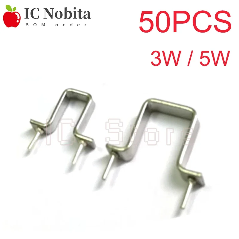 50PCS 3W 5W 1% Constantan Wire Resistor Sampling Resistance Shunt Resistors Kang Copper Wire Precision 3mR 4mR 5mR 6mR 10mR 20mR