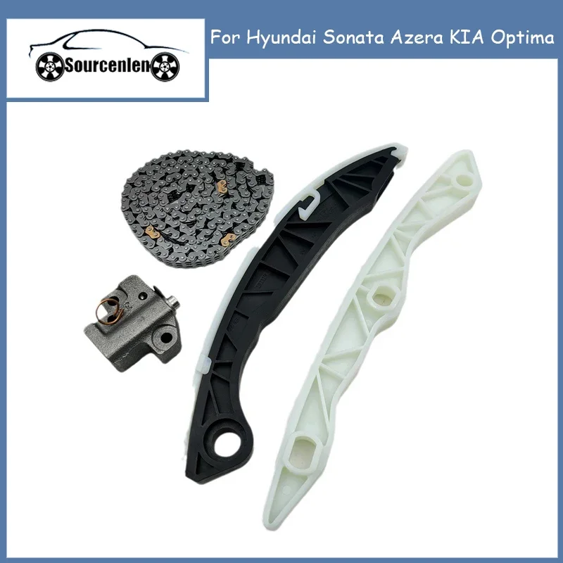 

New Timing Chain Kit For Hyundai Sonata Azera KIA Optima 24321-25000 24420-25002 24431-25001 24410-25001