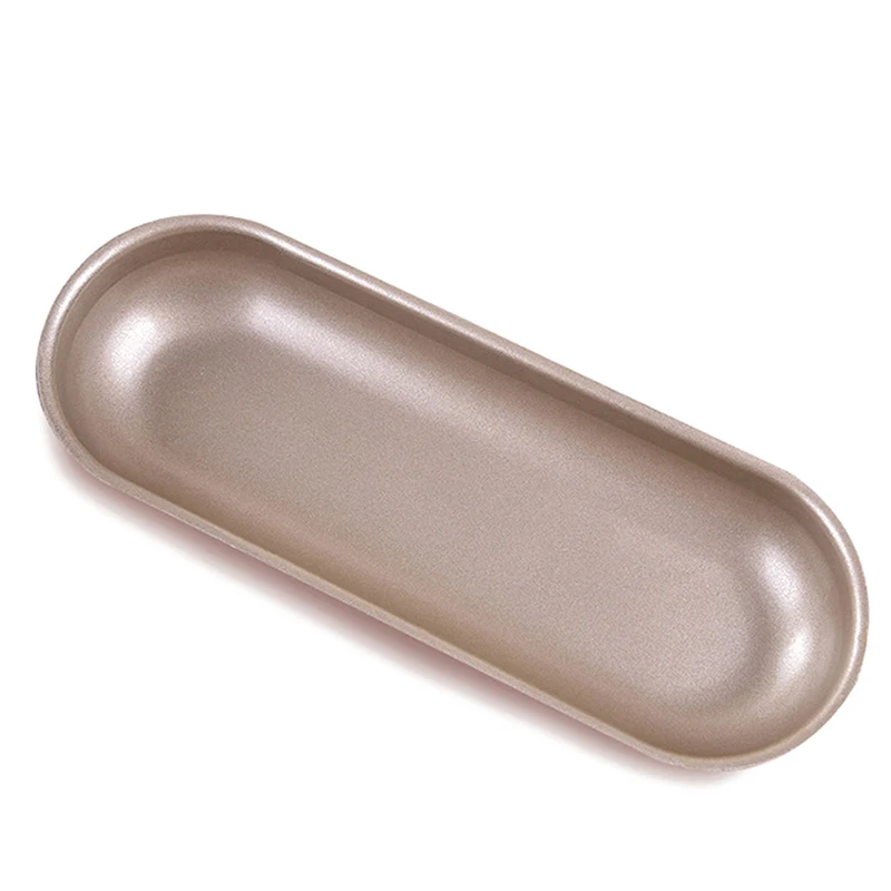1Pc 7 Inch Hot Dog Schimmel Broodje Pan Hot Dog Brood Schimmel Non Stick Bakvormen Ovale Schimmel Keuken Koken accessoires Bakken Tools