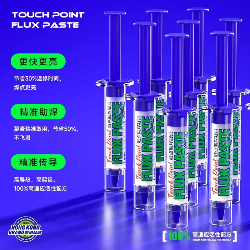 معجون اللحام للاتصال MECHANIC SF38 خالي من الرصاص وصديق للبيئة ونشط للغاية لإصلاح لوحة الدائرة/الهاتف المحمول
