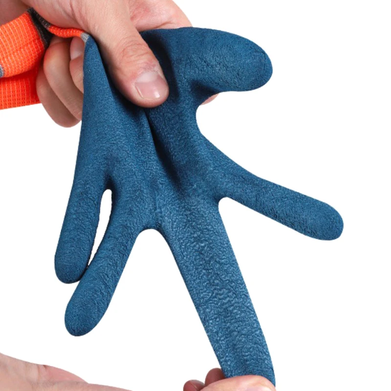 Tire Rubber Labor Protection Gloves Construction And Automotive Repair Handling Wear-resistant Soft Anti Slip Breathable Gloves