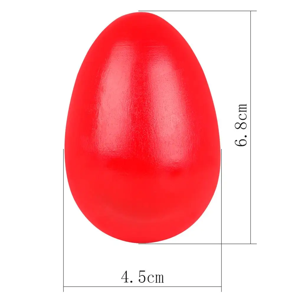 1 Pair Musical Toys Wooden Sand Eggs Kids Baby Shake Toys Gifts Comfor Grip