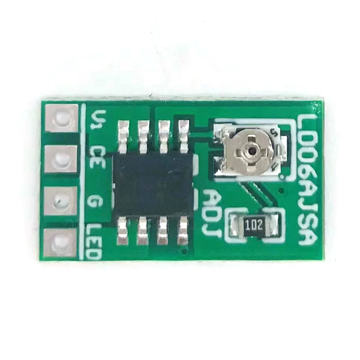 AT77 5PCS 30-1500MA Adjustable Constant Current LED Driver DC 3.3V 3.7V 4.2V 5V PWM Control Board Buck Power Module