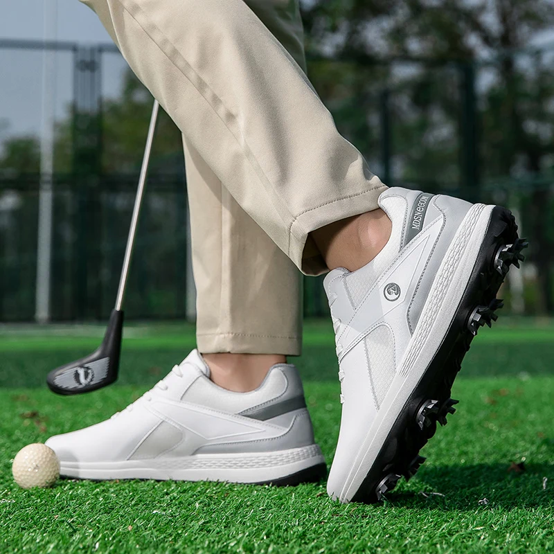 Spikes Golf Shoes Men Quality Golf Sneakers Professional Golfers Footwearts