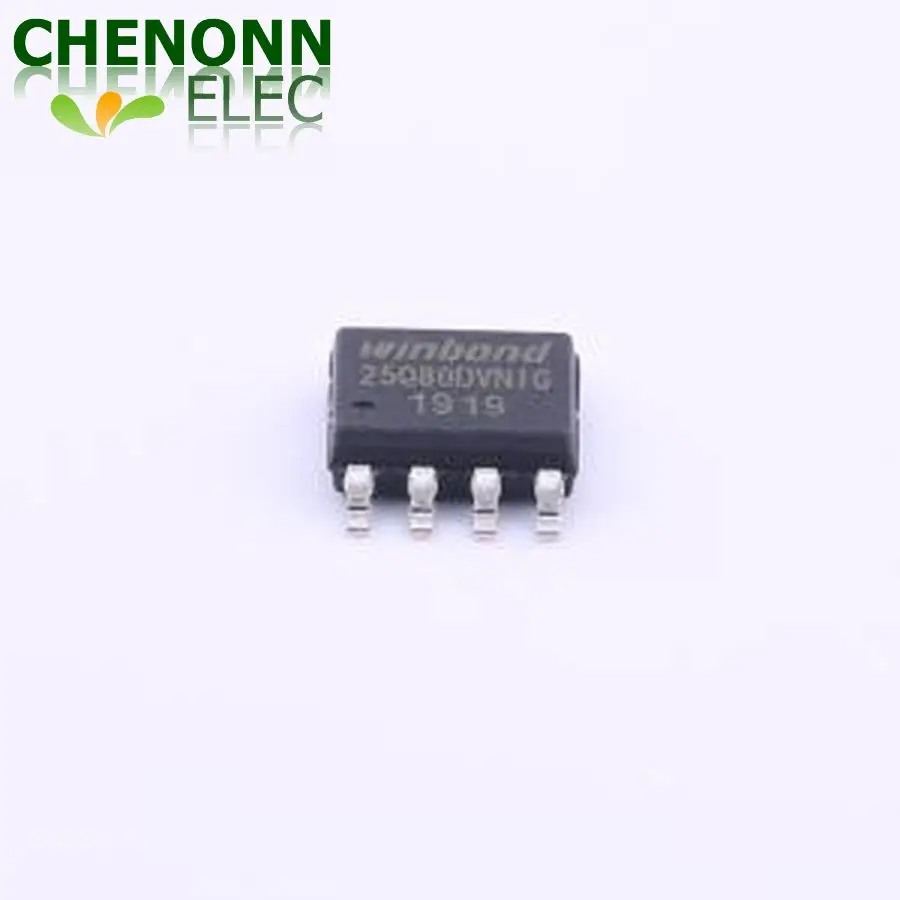 10PCS/LOT W25Q80DVSNIG TR (NOR FLASH)