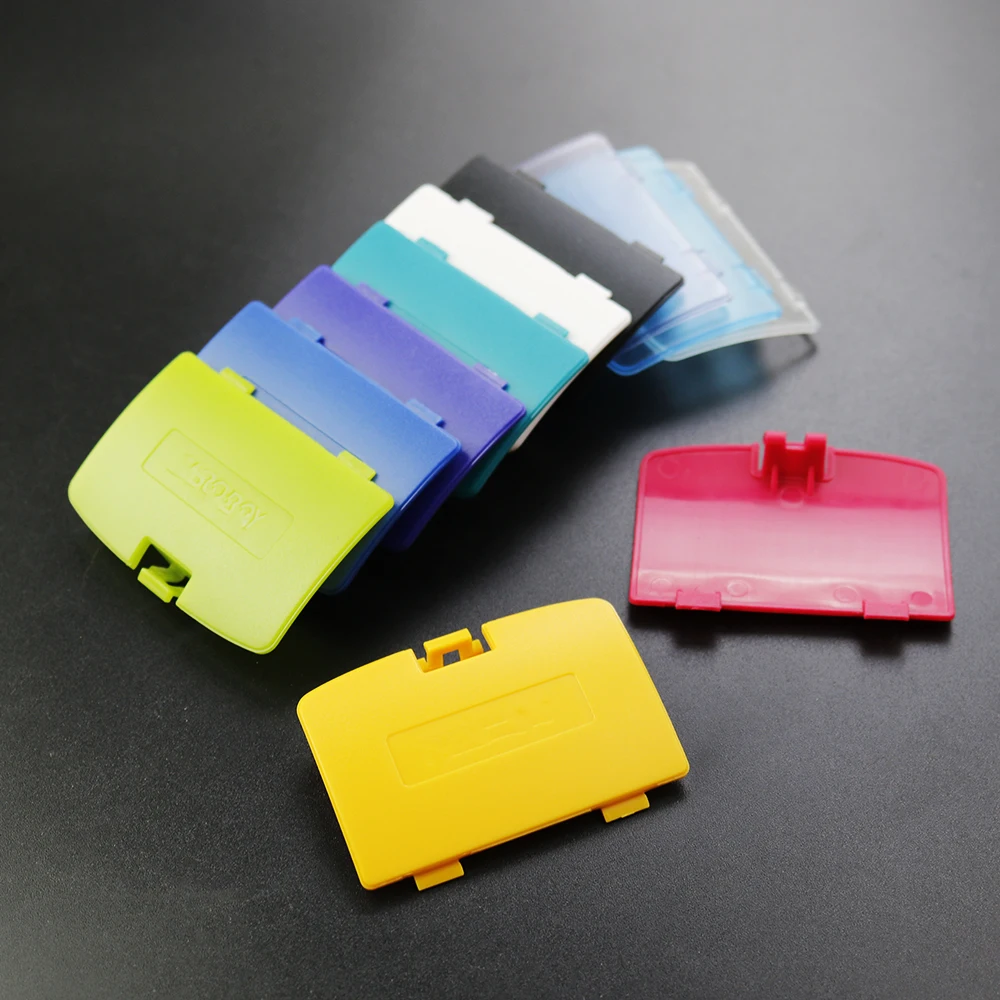 YUXI 1PCS For Gameboy Color for GBC Battery Cover Lid Door Replacement For GBC Back Door Case