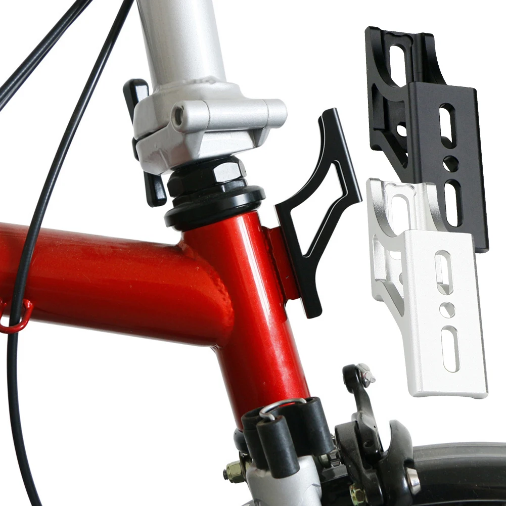 Convertidor de luz de nariz de cerdo elevado para Dahon, soporte para bolsa de bicicleta plegable, adaptador ultraligero de aleación de aluminio
