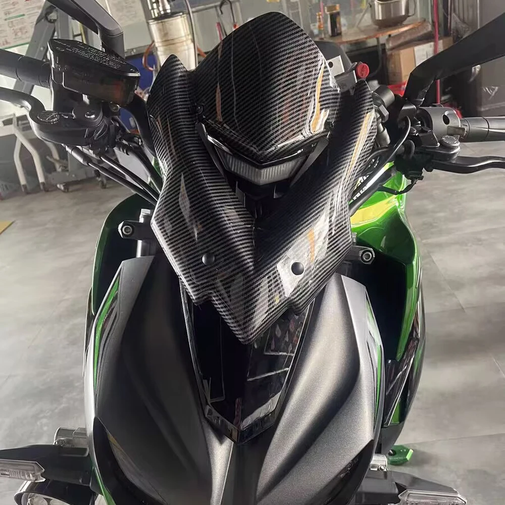 Motorcycle Windshield Windscreen For Kawasaki Z1000 Z1000R 2014 2015 2016 2017 2018 2019 2020 2021 Z-1000 z 1000 Wind Deflectors