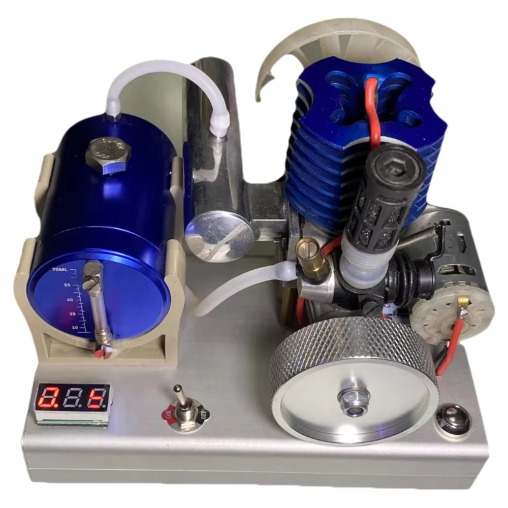 

Chung Yang 18 1/10 2.95CC Modified Engine Model with Electric Start, Side Exhaust Cooling System Engine Toy Model