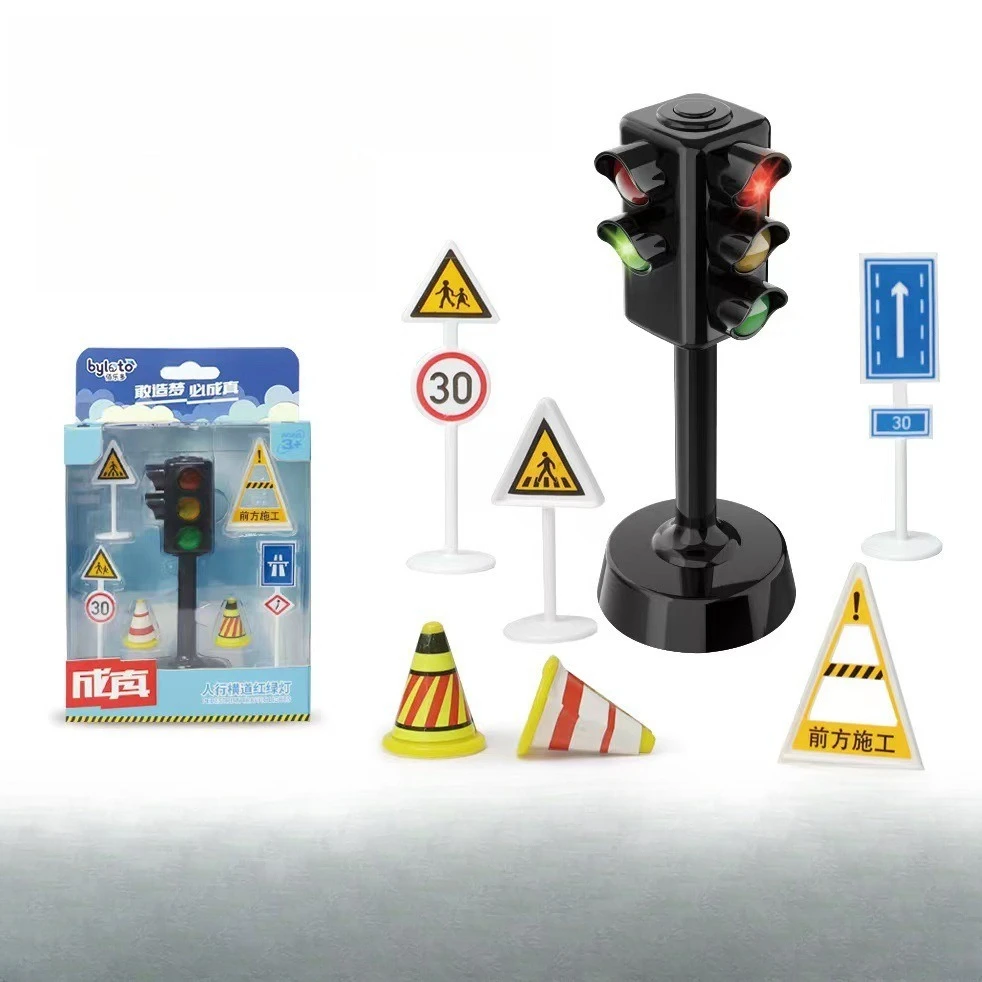 Juguetes para Niños, Semáforos con Sonido y Luz, Torres de Semáforos, Cámaras de Tráfico, Material Didáctico de Seguridad para Educación Temprana