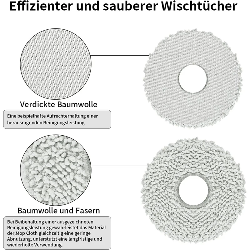 قطع غيار مكنسة كهربائية لـ ECOVACS DEEBOT T30 PRO ، فرشاة Omni الجانبية الرئيسية ، فلتر Hepa ، قماش ممسحة ، أكياس غبار ، قطع غيار مكنسة كهربائية
