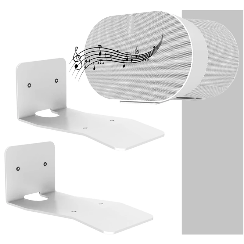 Wall Mount For Sonos Era 300 Speaker, Metal Speaker Wall Stand Bracket Holder Era 300 Accessories 2PCS