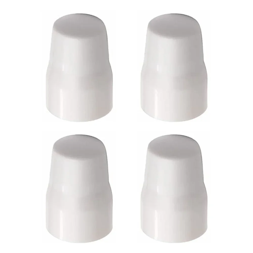 4/10pcs Set White Radiator Valve Cap 20mm-25mm Shower Radiator Decorative Cover Easy Push-Fit Replacement Valve Covers