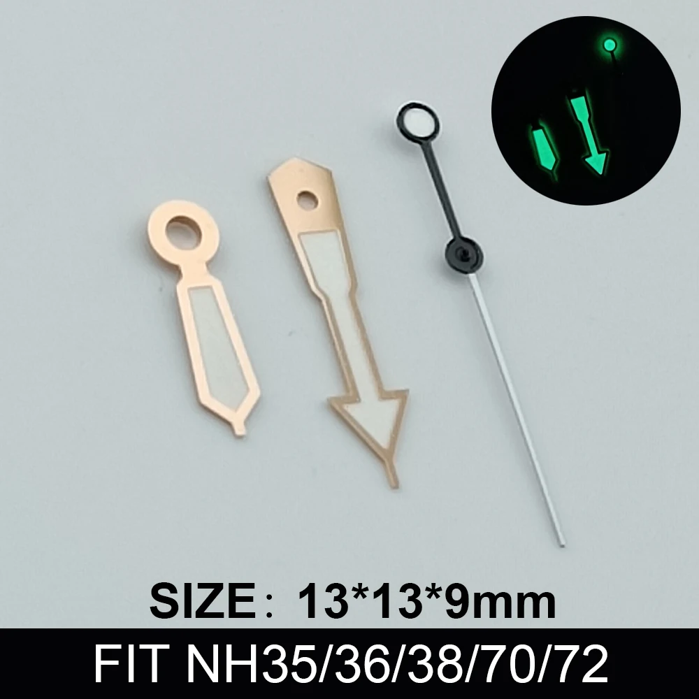 NH35 NH36 Green Luminous Watch Hands for Automatic Movement watch accessories Watch Parts For Wristwatches