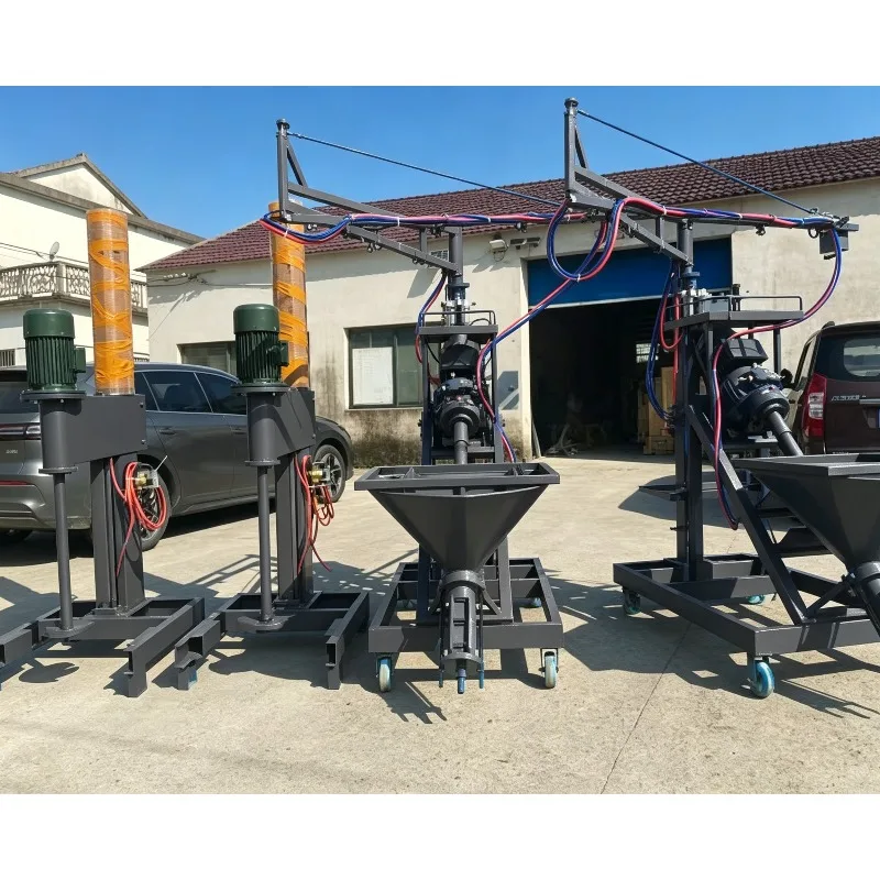 2026 Selling 300-400㎡/h GRC Fiberglass Spraying Machine Construction Mortar Spraying Equipment GRC Glass Fiber Spraying Device