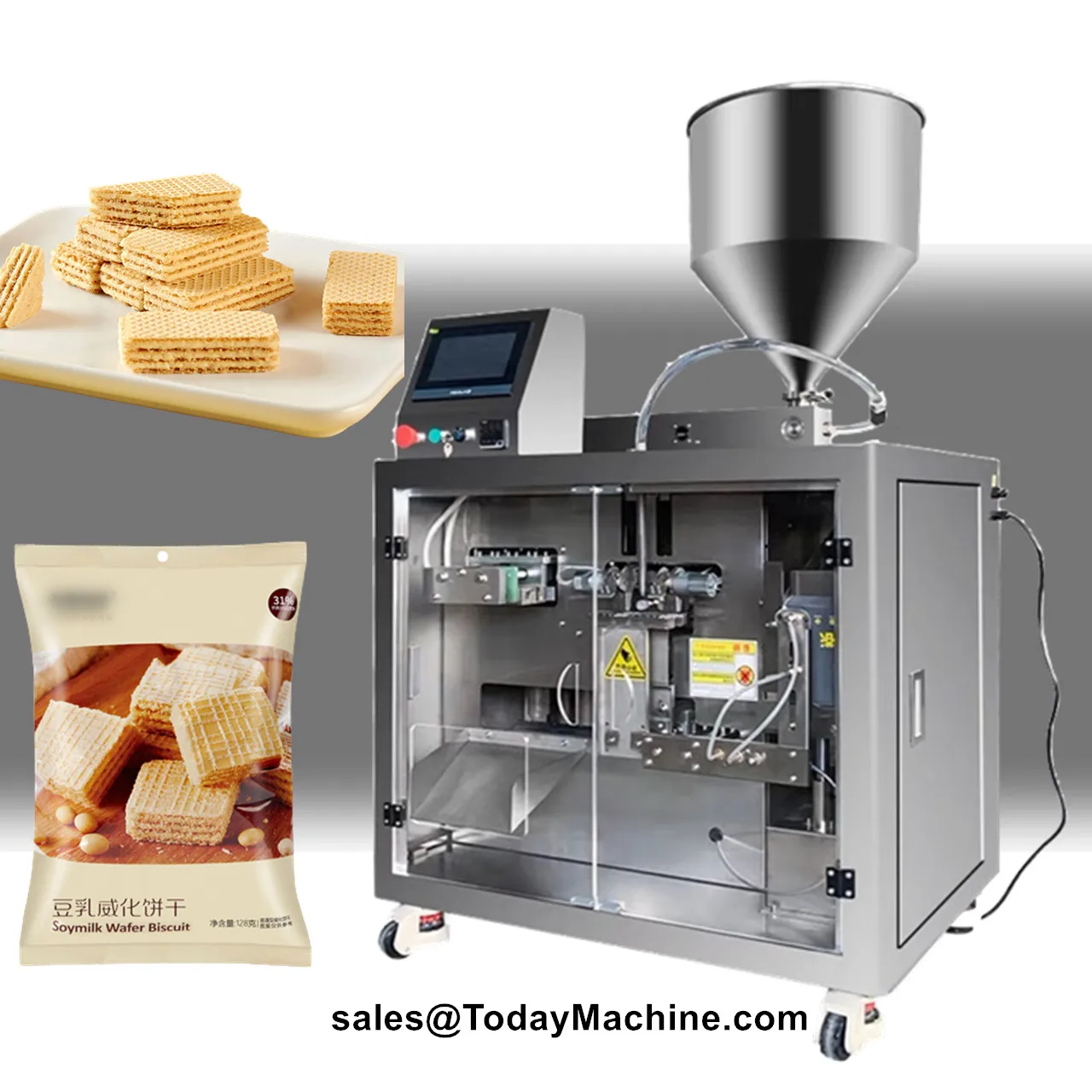 Automatic Chips Biscuit Nuts Snack Horizontal Premade Pouch Packing Machine